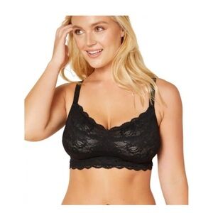 Cosabella Never Say Never Curvy Sweetie Bralette back XL NEW